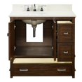 thumbnail image 3 of DHP Otum 36 Inch Bathroom Vanity with Sink, Dark Walnut Wood, 3 of 16