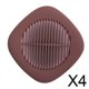 thumbnail image 1 of Tapa de drenaje cuadrada,Recogedor de pelo de silicona para ducha,cubierta de drenaje cuadrada,Tapón de silicona plano para recoger el pelo del desagüe,Filtro de, 1 of 8