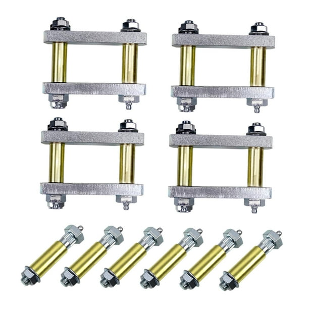 Kit de grilletes de remolque de 3.125" Reemplaza los pernos del kit de remolque de eje tándem de ensamblaje