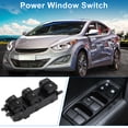 thumbnail image 2 of Interruptor de ventana eléctrica Unique Bargains para el lado del conductor delantero izquierdo para Hyundai Elantra GT I30 2014-2016 Negro, 2 of 7
