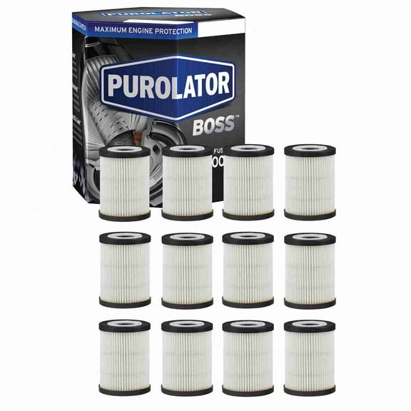 12 pc Purolator BOSS PBL25609 Engine Oil Filters for Oil Change Lubricant Filters