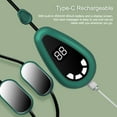 thumbnail image 3 of Portable Neck Massager with Neck Strap Shoulder Neck Pain Relief 6 Massage Modes 15 Intensity Levels 3 Constant Temperature Heat Therapy Digital Display Rechargeable, 3 of 8