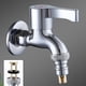 thumbnail image 1 of Adaptador automático de tobera para freno de agua para lavadora: conector de grifo de cobre con válvula de cierre automático, evita el desprendimiento de la manguera, 1 of 1