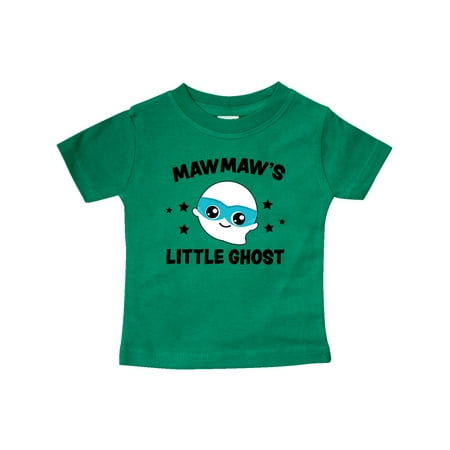 

Inktastic Cute Mawmaw s Little Ghost with Stars Gift Baby Boy or Baby Girl T-Shirt