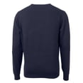 thumbnail image 3 of Men's Cutter & Buck Navy Springfield Cardinals Big & Tall Lakemont Tri-Blend V-Neck Pullover Sweater, 3 of 3