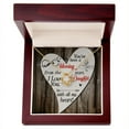 thumbnail image 5 of To My Daughter You've Been a Blessing Infinity Knot Necklace Message Card, 5 of 17