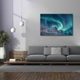 thumbnail image 4 of Epic Graffiti 'Aurora Borealis In Norway Green' by Epic Portfolio, Giclee Canvas Wall Art, 60"x40", 4 of 8
