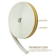 Pluokvzr Foam Seal Tape Door Weather Stripping Self Adhesive Foam Weatherproof Door Window