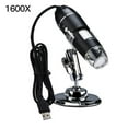 thumbnail image 1 of Digital USB Microscope 8 LED Adjustable Endoscope Camera Electronic Stereo Magnifier 1600X, 1 of 9