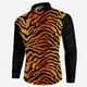 thumbnail image 5 of Camisa informal con estampado de cebra y leopardo para hombre, camisa con estampado 3D, para vacaciones en la calle, con solapa, manga larga, elástica, talla 5XL, 2024, 5 of 5