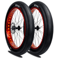 thumbnail image 5 of 20x4 Fat Tire High-Performance 2 Tires-Pack Designed to Improve Speed & Minimizes Drag on Hard-Pack or Paved Terrain, Honeycomb Tread for Virtually Zero Rolling Resistance, Ultimate Speed & Traction, 5 of 9