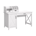 thumbnail image 1 of Bush Furniture Key West - Table - Rectangulaire - Chêne Blanc Pur, 1 of 8