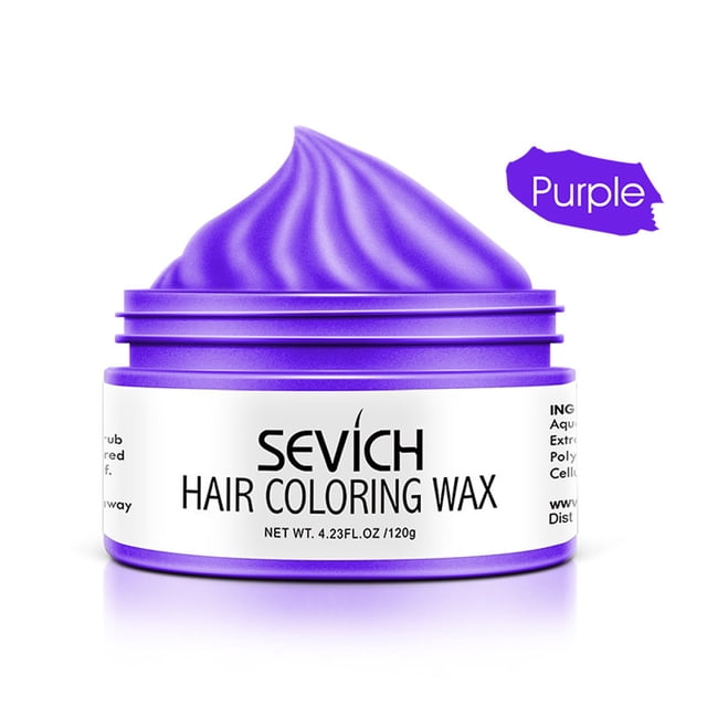 Weiqiqre Aubaines Boue pour Cheveux Jetable Teinte Colorée Cire pour Cheveux à Mise en Forme Rapide