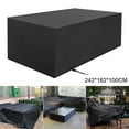 thumbnail image 1 of Patio Furniture Covers Waterproof Outdoor Couch Sectional Sofa Set Cover Rectangular Table Chairs Cover, 95.2*63.7*39.3inch, 1 of 6