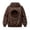 Brown, variant on Caixia Small Pet Carrier Hoodie, Lined Hooded Sweatshirt with Pet Pouch Window, Beige, Size S, for Small Dogs And Cats, for Cat Moms And Dog Dads