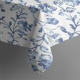 thumbnail image 2 of Pioneer Flower Floral Print Pattern Rectangle Tablecloth 60"x120",Waterproof Polyester Rectangle Table Cloth, Wipeable Spillproof Polyester Tablecloth for Dining, Camping, Indoor and Outdoor, 2 of 6