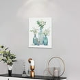 thumbnail image 3 of Floral Bathroom Wall Art Rustic Vase Botanical Pictures Wall Decor Farmhouse Country Flower Canvas Prints Painting Modern Framed Artwork Home Decoration for Bedroom Living Room Kitchen Office 12"x16", 3 of 6