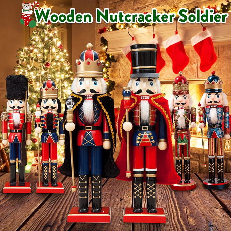 wooden nutcracker decorations