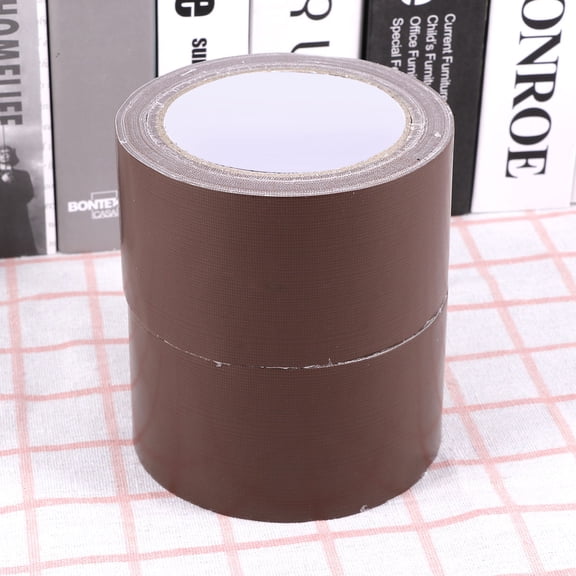 Milisten Brown Electrical Grade Duct Tape for Carpet and Fabric Use, 2 Pieces, Strong Adhesive, Multi-Purpose Repair Tape