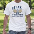 thumbnail image 4 of Relax It’s Rec Play Nobody is Getting Drafted Pickleball T-Shirt – Sports Humor – Casual Wear, 4 of 6