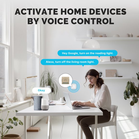 Interrupteur Intelligent, Interrupteur Compatible Diy switch - App - Wifi switch - Variateur Interrupteur - Compatible Voix Diy switch Voix Wifi Diy App Diy - switch App Divers - Voix - Compatible App