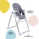 thumbnail image 4 of Silla Alta Periquera Safety 1st Clap gris oscuro, 4 of 10