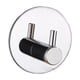 thumbnail image 5 of Gancho para baño, armario, acero inoxidable 304, impermeable, sin perforaciones, adhesivo. 1 Uds redondo, 5 of 9