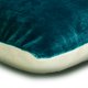 thumbnail image 2 of Funda de almohada lumbar azul de 30 x 40 cm (12 x 16 pulgadas), almohada rectangular de terciopelo con diseño patchwork y bloques de color, estilo moderno - Verde azulado aterciopelado, 2 of 3
