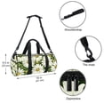 thumbnail image 5 of Daisy Durable Duffle Bag with Travel Tote, Shoe Bag, and Gym Bags - 17.7 Inches, Large Capacity, Interior Zipper Pocket, 5 of 6