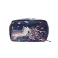 thumbnail image 2 of BZSMCE Makeup and Cosmetic Bag Women Simple Square Bag, 2 of 6