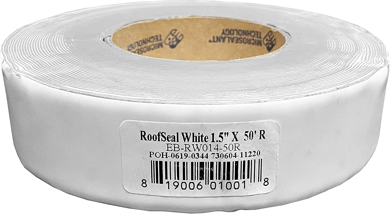 Eternabond RV Rubber Roof Repair Kit – 4"x50' White Tape, Roller & EternaCaulk Sealer