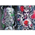 thumbnail image 1 of Taladro Pintura Diamante (DB1575) 5D DIY Full Skull Mujeres Rhinestone Picture Crafts 50x70cm FLhrweasw Nuevo, 1 of 1