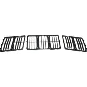 Grille For 2014-2016 Jeep Grand Cherokee Textured and Louvered Insert