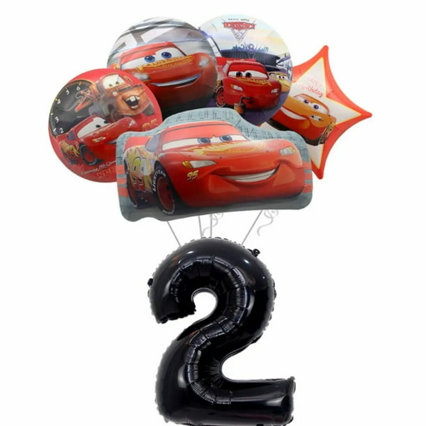 Conjunto temático de Disney Cars McQueen, suministros de decoración para fiestas, vasos, platos, pajitas para decoraciones para fiesta de cumpleaños, regalo para Baby Shower para niños
