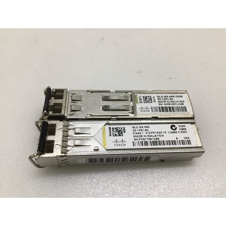 Pre-Owned Genuine Cisco GLC-SX-MM 1000Base-SX SFP Transceiver Module