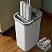 thumbnail image 3 of JOYMOOP Mop and Bucket with Wringer Set, Hands Free Flat Floor Mop and Bucket, with 5 Washable Microfiber Pads, Wet and Dry Use, Floor Cleaning System, 3 of 4