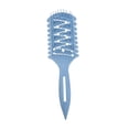 thumbnail image 1 of Set de peine de dientes anchos y cepillo desenredante para cabello rizado, húmedo y seco con masaje del cuero cabelludo., 1 of 5