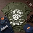 thumbnail image 4 of Jollimate I'm Not the Step Dad I'm the Dad That Stepped Up Shirt, Men Stepdad Shirt, Stepdad Gift, 4 of 6