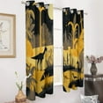 thumbnail image 2 of Dinosaur Modern Window for Living Room Curtains for Child Bedroom Kitchen Decor Blinds Drapes, 2 of 7
