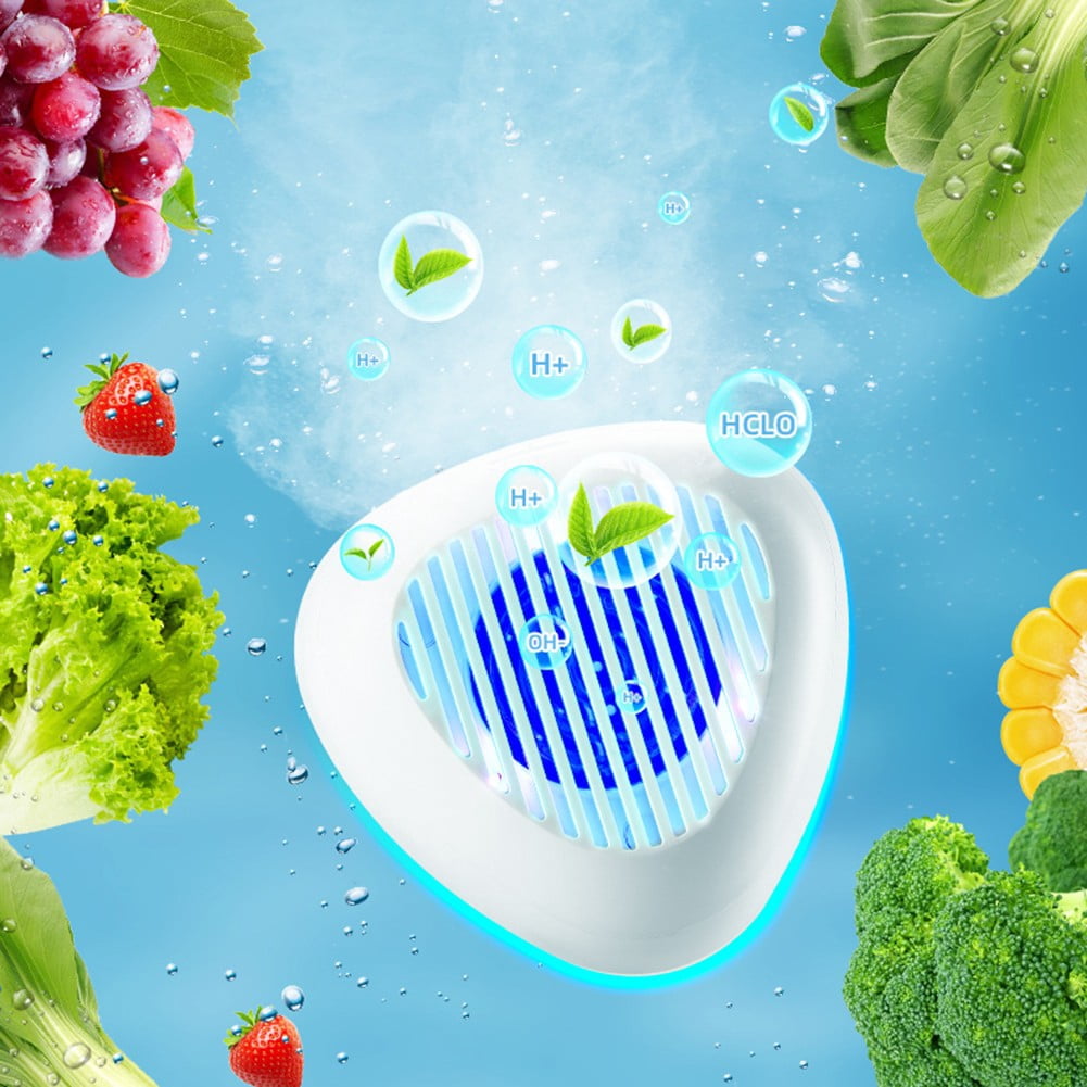 Lierteer Fruit And Vegetable Washing Machine Fruit Vegetable Cleaner For Seafood Deeply Cleans Produce Portable Food Purifier Lightweight