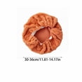 thumbnail image 3 of Gumesh 1-Pack Stool Covers Round, Elastic Bar Stool Covers Washable Stool Cushion Slipcover Stretchy Bar Chair Seat Cover for 12-14 Inch Chair, Orange, 3 of 6