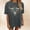 Z001-Dark Gray, variant on Women's Oversized T-Shirts Vintage Graphic Short Sleeved Round Neck Tees Summer Beach Hawaiian Loose Fit Tops