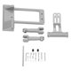 thumbnail image 2 of Soporte de Servo RC, Soporte de Montaje Servo RC 1/10 Con Kit de Dirección Hidráulica Aleación de Aluminio para piezas de Bricolaje de Coche SCX10 III RC, 2 of 7