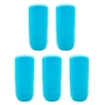 thumbnail image 2 of Homerr Silicone Bottle Cover 5Pcs Bottle Cover Reusable Stretchable Silicone Bottle Protector Leak-proof Bottle Holder for Travel Essentials Leak-proof Toiletry Cover, 2 of 9