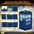 thumbnail image 4 of Doctor Who Bad Wolf Tardis Wireless Bluetooth Speaker Plays Music, Lights Up, Accurate Sounds Effects |Gifts for Men or Women - Best Gifts Birthday Collectibles for Doctor Who, 4 of 6