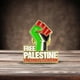 thumbnail image 5 of 2pcs Palestine Flag Colour Fist Metal Badge Pin Badge Lapel Flag Badge-Free Palestine, 5 of 5