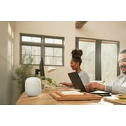 Nest Wifi Pro - Wi-Fi 6E - Reliable Home WiFi System with Fast Speed and Whole Home Coverage - Mesh Wi-Fi Router - Snow - 2-pack