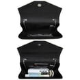 thumbnail image 4 of Bolso de noche Dasein para mujer, formal, fiesta, boda, negro, 4 of 5