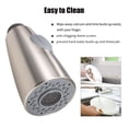 thumbnail image 3 of Amdohai Kitchen Sink Faucet Head 2-Function Pull Out Spray Head with Check Valve Replacement Part G1/2 Connections Brushed Nickel, 3 of 7