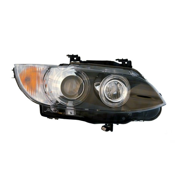 KAI New OEM Replacement Passenger Side Headlight Lens And Housing, Fits 2007-2010 BMW 3 Series Convertible